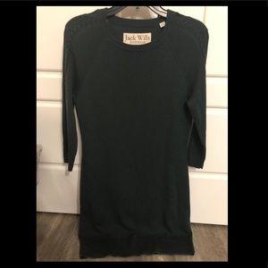 Jack Wills green sweater dress